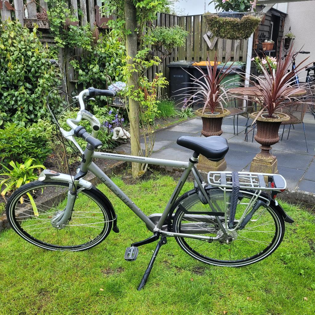Prachtige Gazelle-Paris-Plus Heren Fiets., Fietsen en Brommers, Fietsen | Heren | Herenfietsen, Versnellingen, Batavus, Ophalen of Verzenden