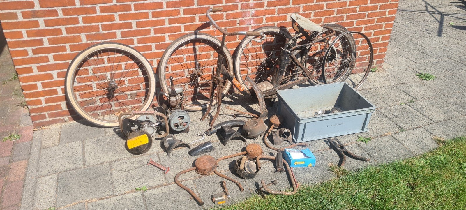 solex in onderdelen 24inch, Ophalen, Gebruikt, Kap, Overige merken