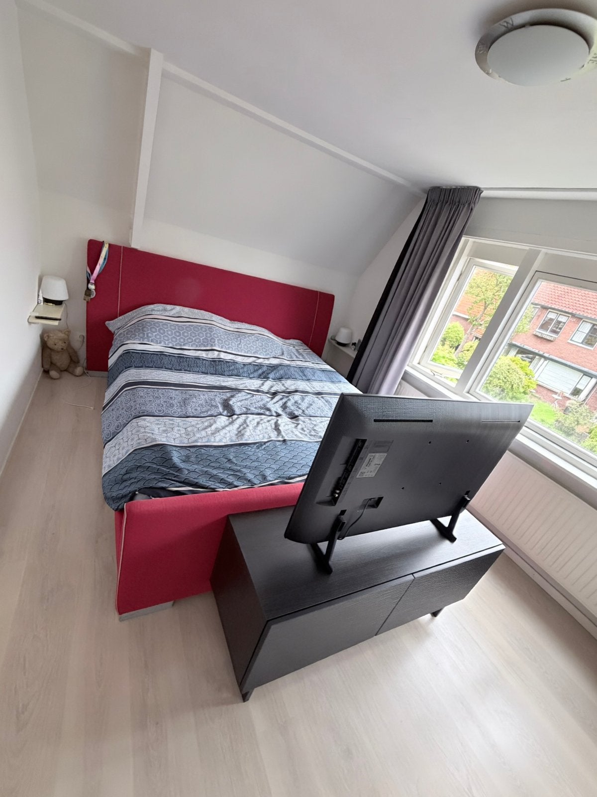 2x electrische latten bodem en TEMPUR matras 90x210, Ophalen of Verzenden, Eenpersoons, 210 cm
