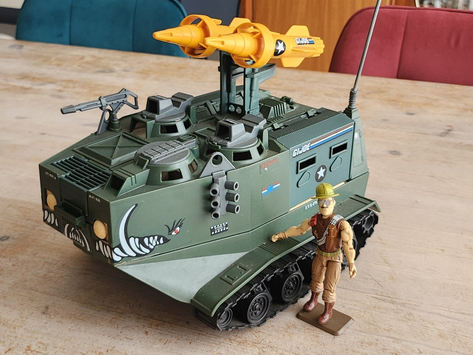 GI Joe Warthog A.I.F.V. (compleet), Ophalen of Verzenden, Zo goed als nieuw