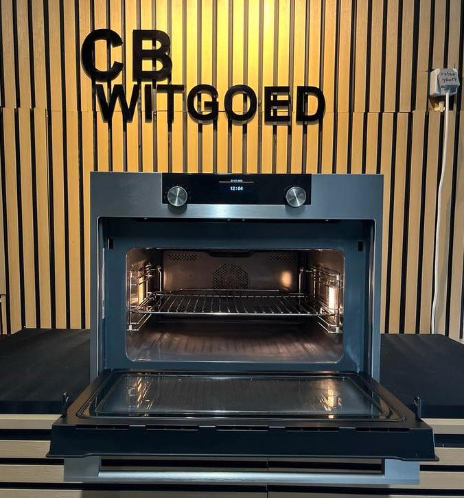 Luxe Atag combi oven magnetron met TFT display, Ophalen, Zo goed als nieuw, Oven met grill, Inbouw