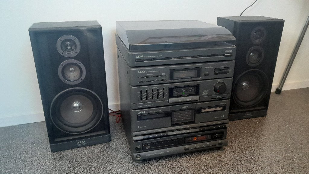 Akai retro stereotoren, Ophalen, Gebruikt, Cassettedeck, Akai