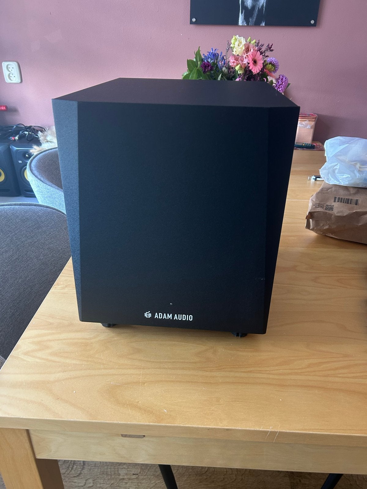 Adam Audio T10S Subwoofer, Ophalen, Zo goed als nieuw, Subwoofer, Overige merken