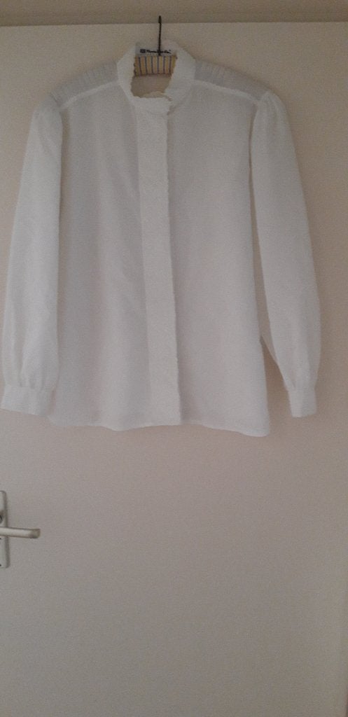 bloes wit met lange mouw in maat XL, Kleding | Dames, Mario rosella, Wit, Maat 46/48 (XL) of groter, Ophalen of Verzenden