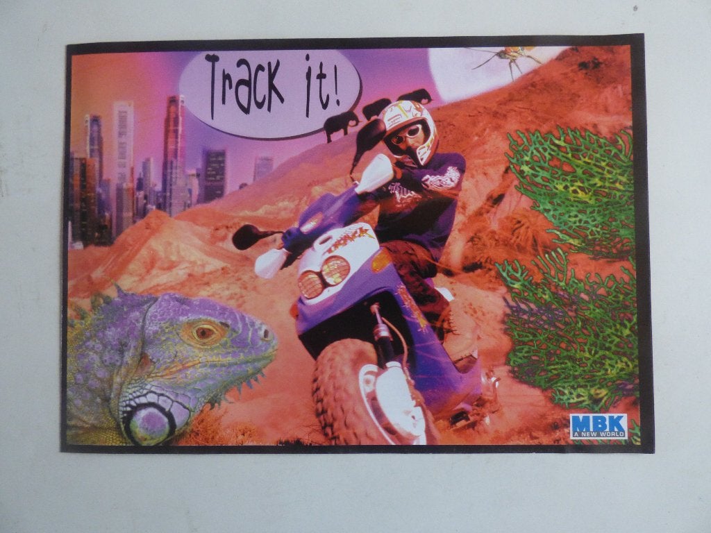 MBK BOOSTER TRACK FOLDER, Fietsen en Brommers, Ophalen of Verzenden, Nieuw
