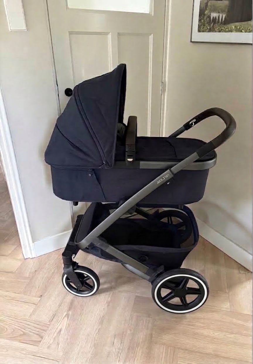 Joolz Geo3 Dark Navy Blue + 2x autostoel, isofix accessoires, Ophalen, Zo goed als nieuw, Overige merken