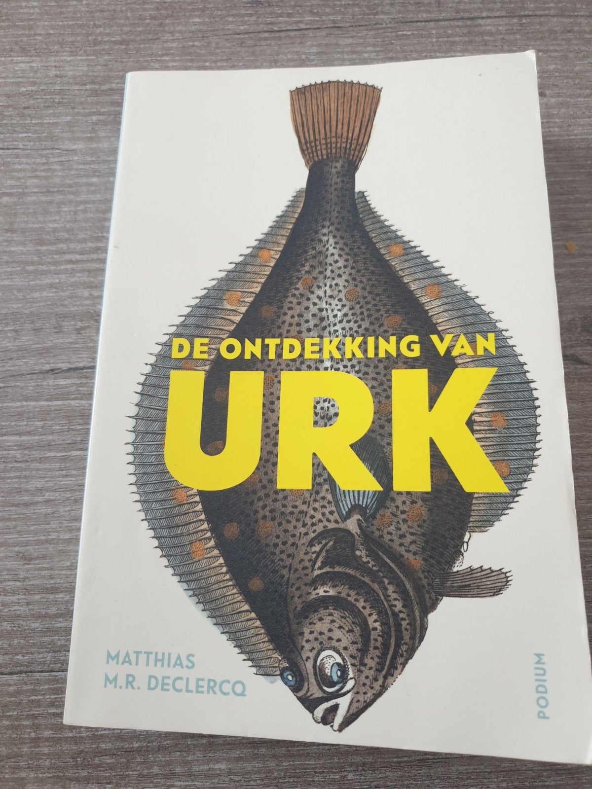 De Ontdekking van Urk - Matthias M.R. Declercq, Ophalen of Verzenden, Gelezen, Matthias M.R. Declercq