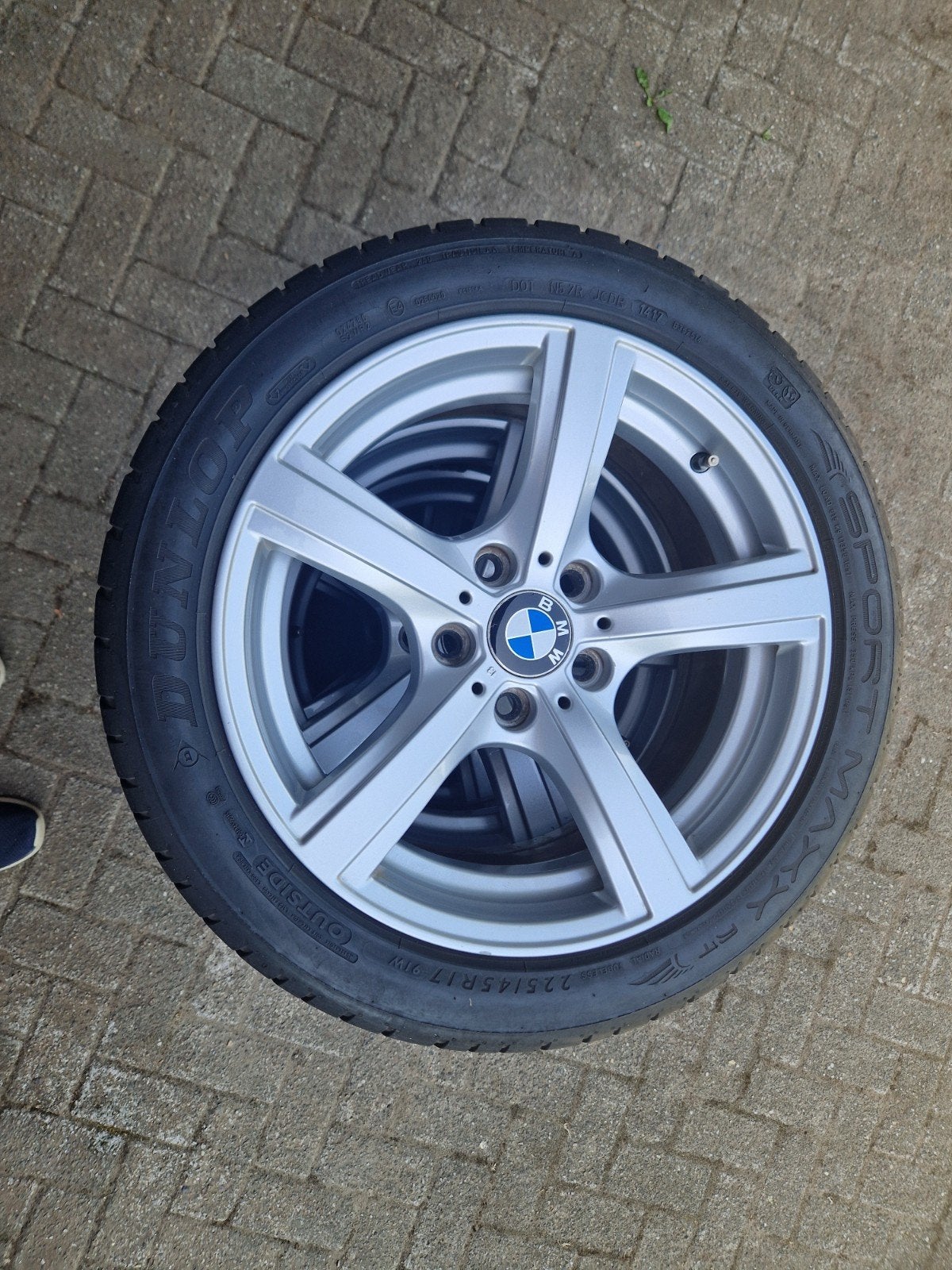 Originele BMW Z4 Velgen met Dunlop Sport Maxx Banden, Ophalen, Gebruikt, Banden en Velgen, 17 inch