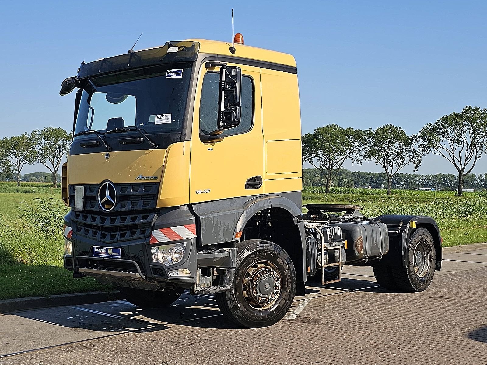 MERCEDES-BENZ AROCS 2043 AS steel suspension, Automaat, Euro 6, 428 pk, Bedrijf