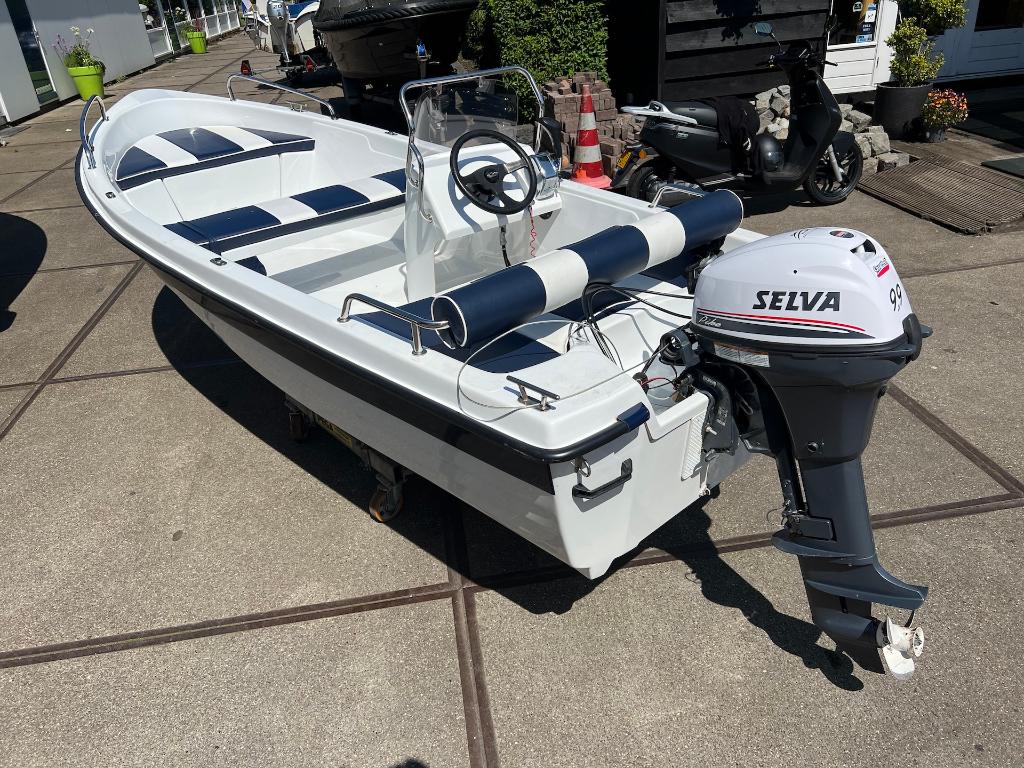 Avila Marine FM 416 + Selva / Yamaha F9.9, Ophalen, Overige merken, Gebruikt, Tot 10 pk