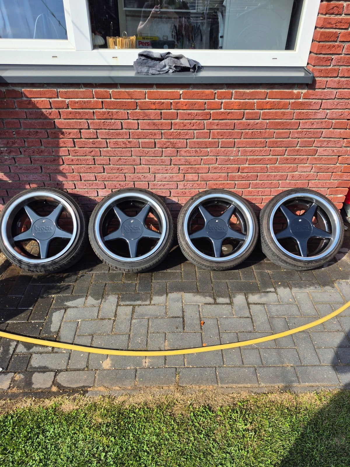 brock B1 velgen, Auto-onderdelen, Banden en Velgen, Ophalen, 215 mm, Velg(en), 17 inch
