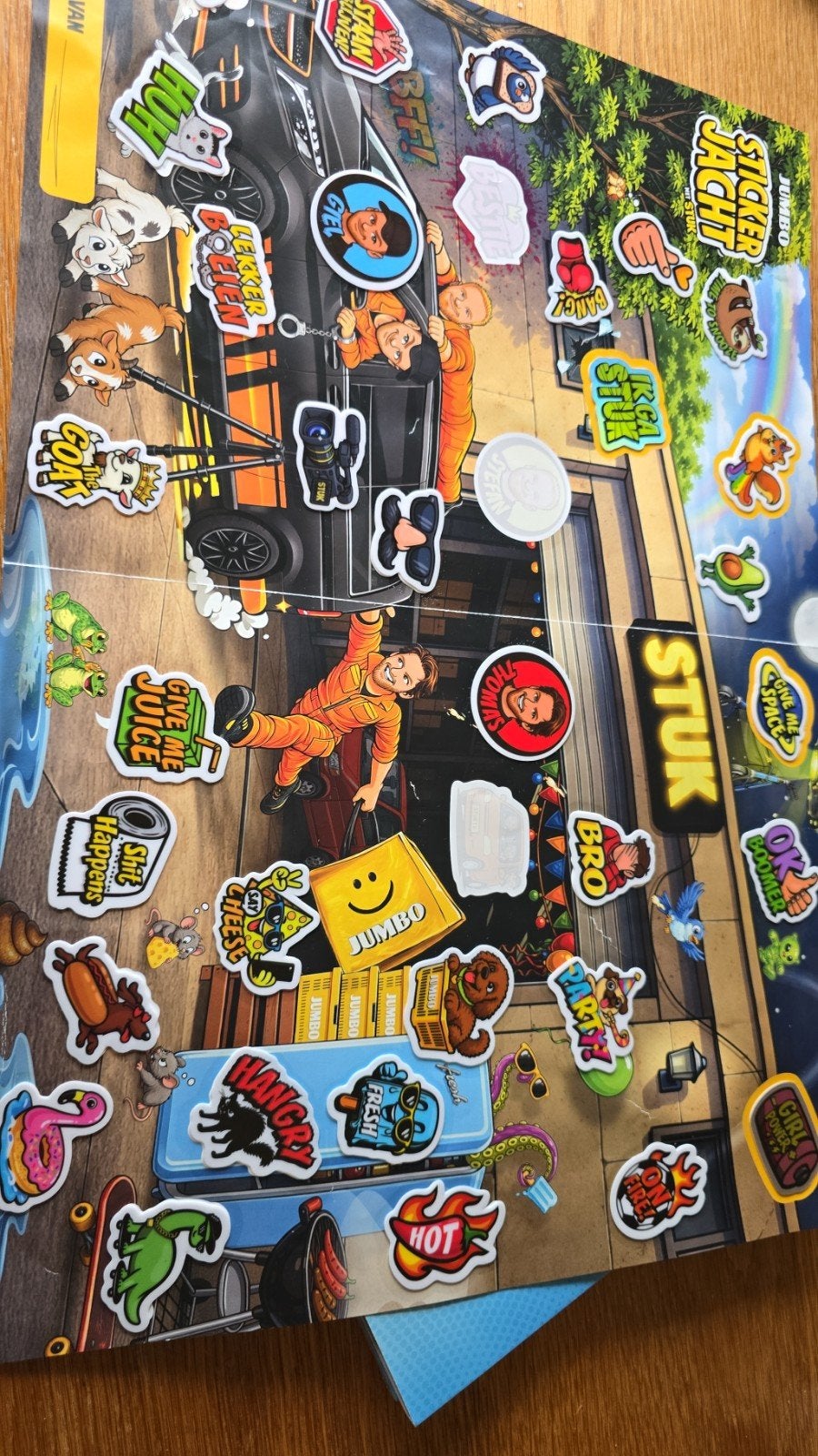 Jumbo Sticker Jacht stickers ruilen, Verzamelen, Ophalen, Nieuw, Winkel of Supermarkt