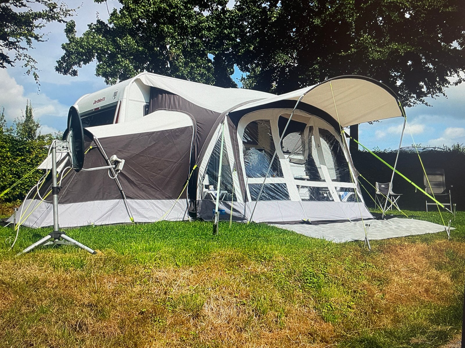 Uitbouw voor Kampa Fiesta 350 pro, Ophalen, Gebruikt, Tot en met 2