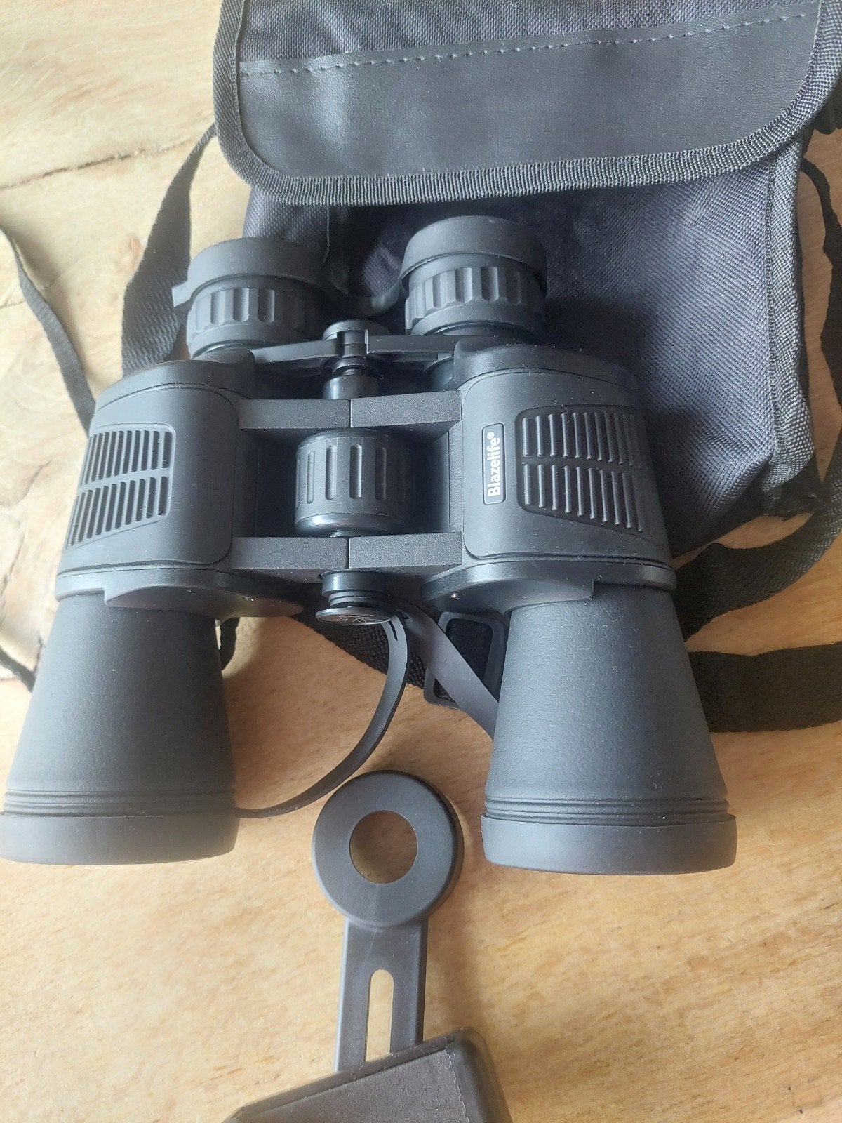 Blazelife 12x50 Verrekijker met telefoonhouder, Dakkant (recht), 12 tot 20x, Nieuw, Ophalen of Verzenden