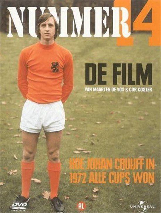 Johan Cruijff - Nummer 14 DVD Nw./Orig., Cd's en Dvd's, Dvd's | Nederlandstalig, Alle leeftijden, Ophalen of Verzenden, Zo goed als nieuw
