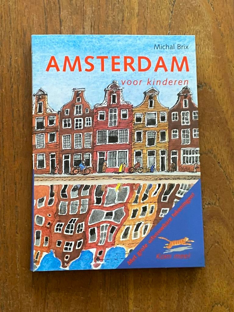 Amsterdam voor kinderen - Michael Brix - uitklapgids zgn, Ophalen of Verzenden, Zo goed als nieuw, Non-fictie