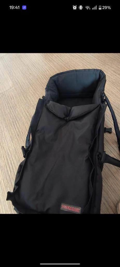Baby carring bag, Gebruikt, Rug, Draagzak, Ophalen