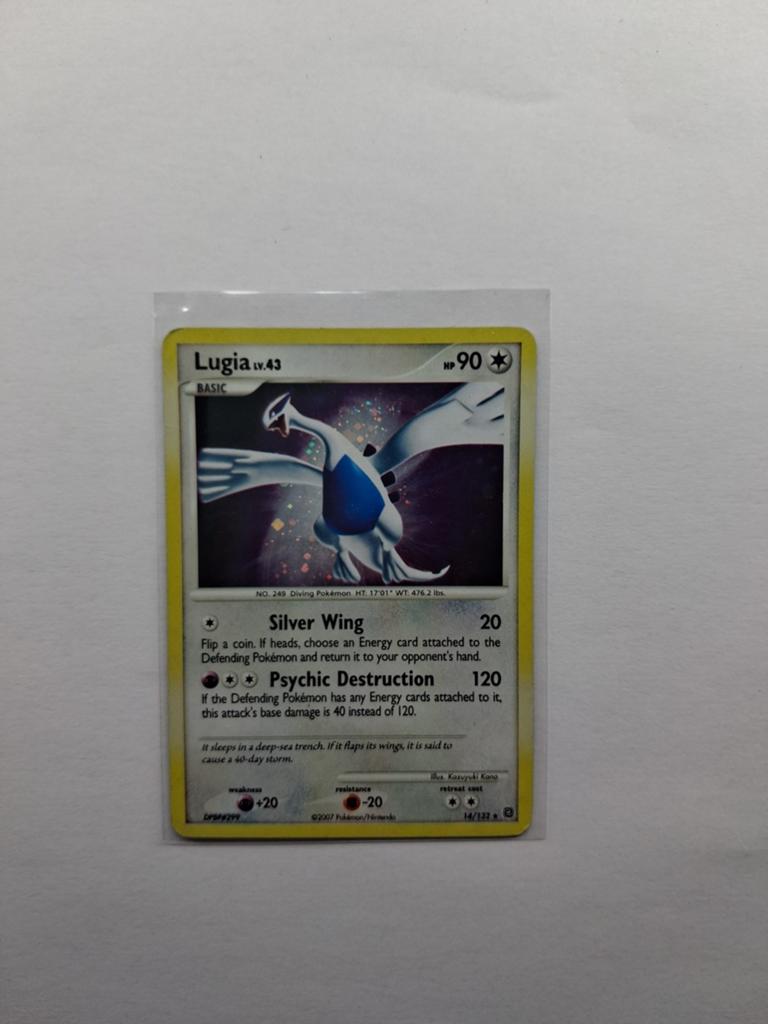 Lugia pokémon secret wonders 2007, Ophalen of Verzenden, Gebruikt