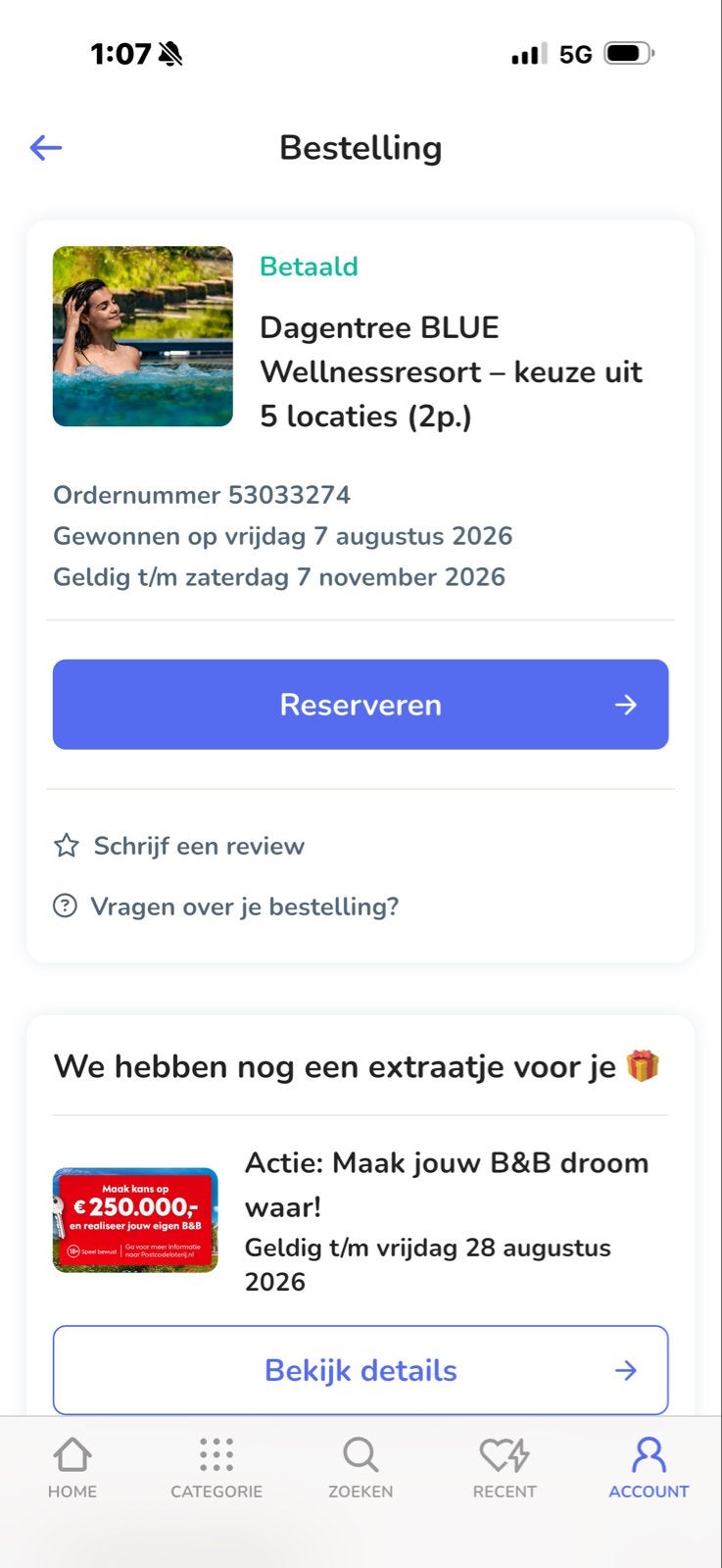 Blue wellness tickets