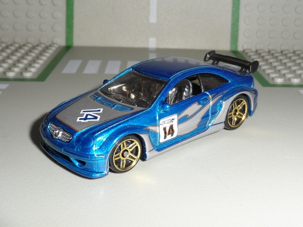 Hot Wheels - AMG - Mercedes CLK DTM - 1:64, Hobby en Vrije tijd, Modelauto's | Overige schalen, Ophalen of Verzenden, Zo goed als nieuw