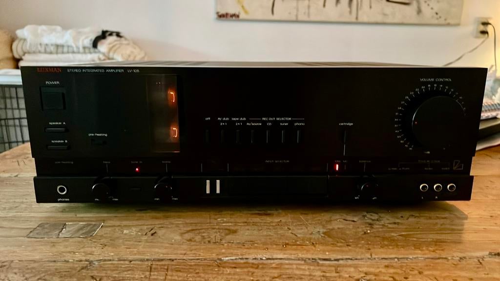 Luxman LV- 105 buizenversterker, Ophalen, Gebruikt, Audio