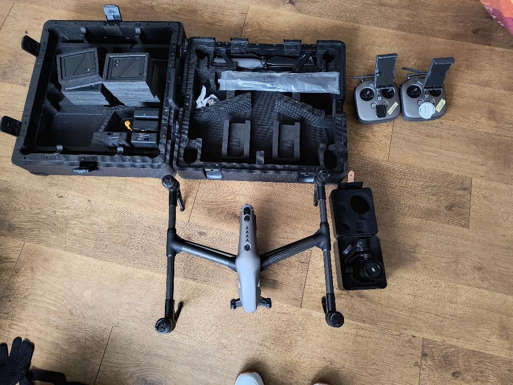 DJI Inspire 2 + Zenmuse complete set, Audio, Tv en Foto, Drones, Ophalen, Gebruikt, 100 tot 1000 meter, DJI
