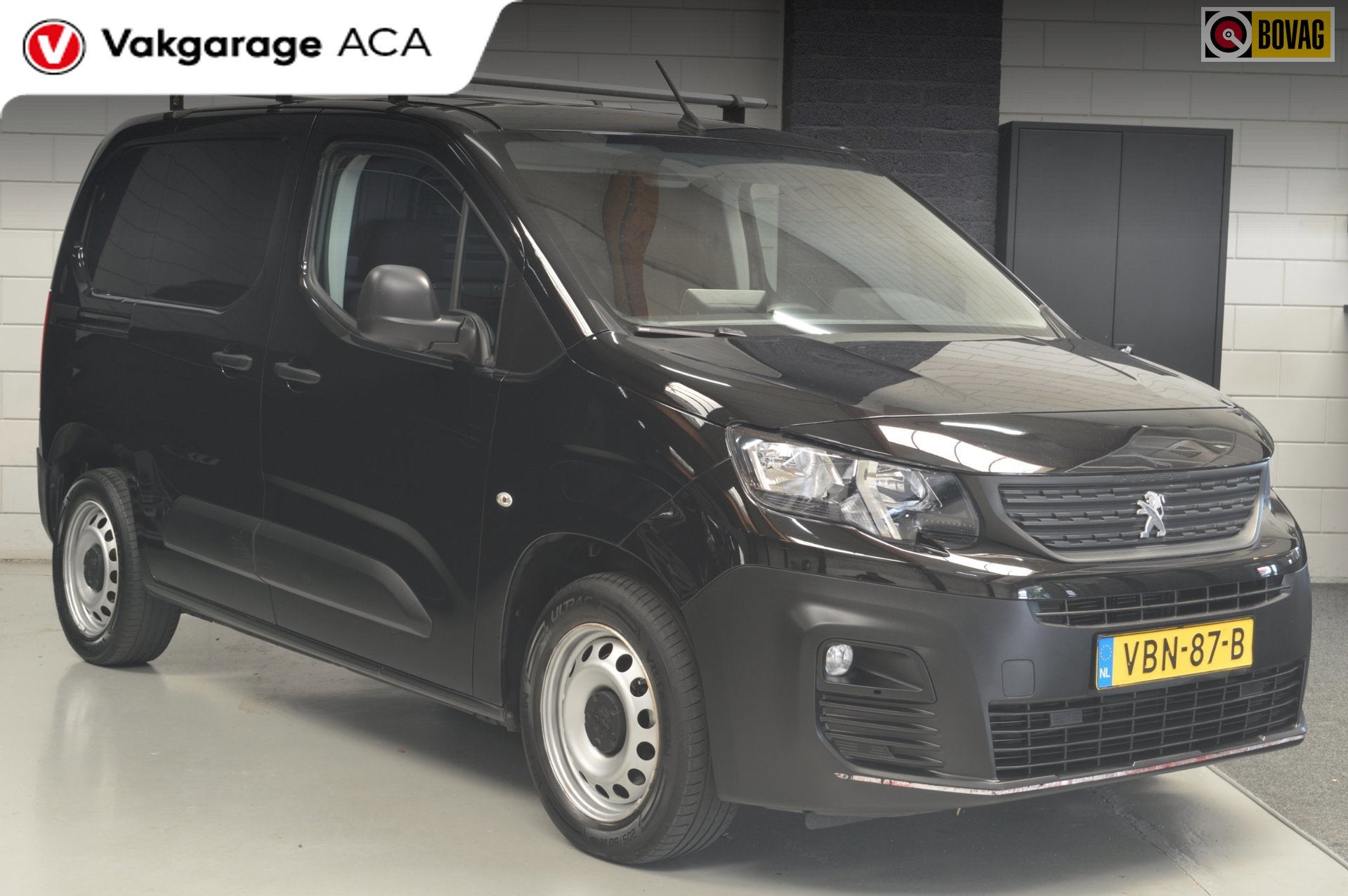 Peugeot Partner 1.6 BlueHDI Premium // 109.000 km // AIRCO /, Auto's, Voorwielaandrijving, Stof, Gebruikt, 4 cilinders