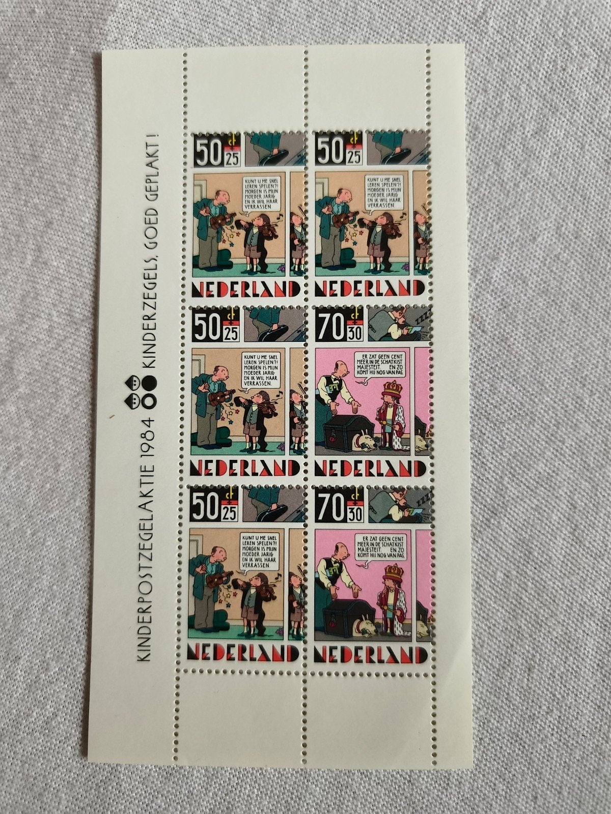 Kinderpostzegels 1984 - Goed Geplakt! (ongebruikt), Postzegels en Munten, Postzegels | Nederland, Ophalen of Verzenden, Na 1940