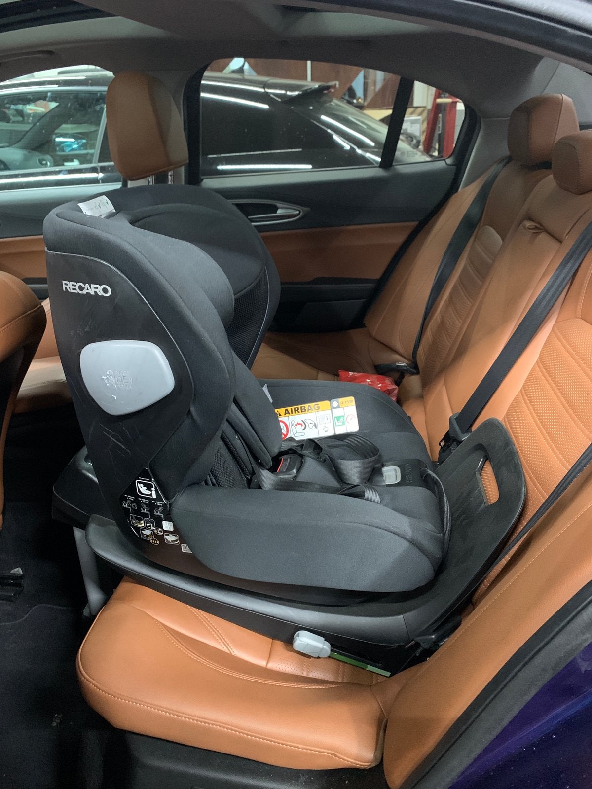 Recaro kinderstoel met isofix omkeerbaar en kantelbaar, Kinderen en Baby's, Verstelbare rugleuning, Gebruikt, 15 t/m 36 kg, Isofix