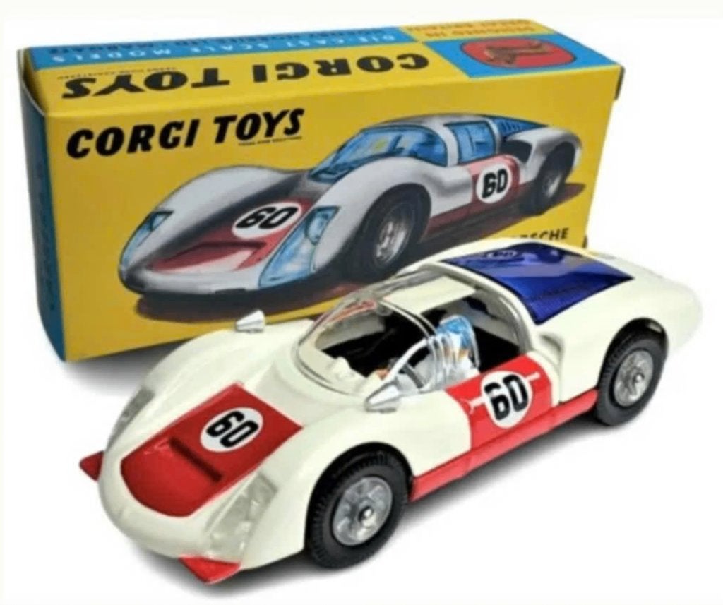 Porsche Carrera 6 rood / wit schaal 1/43 CORGI NEW RT33001, Verzenden, Nieuw, Auto, Corgi