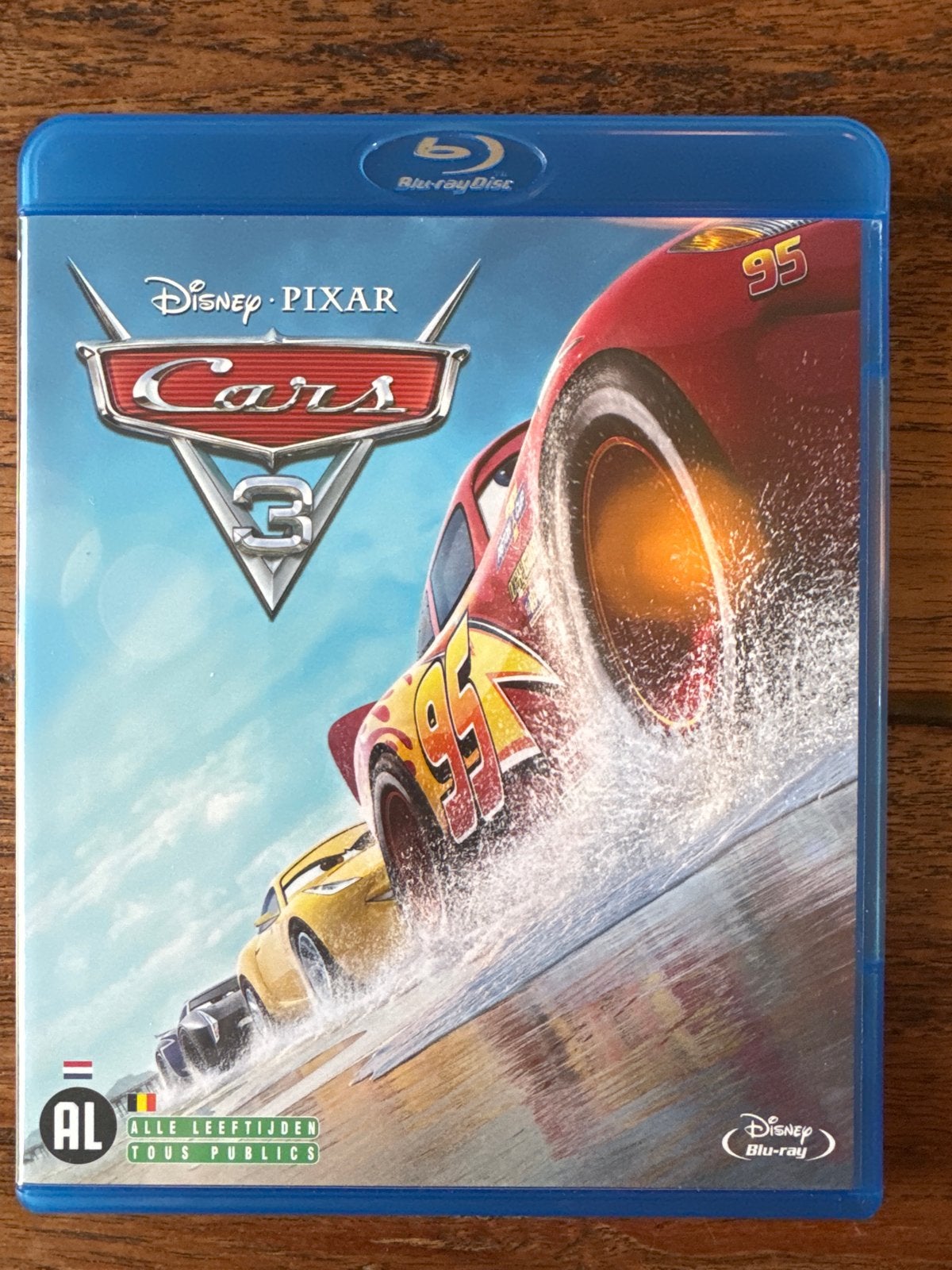Cars 3 - Disney Pixar Blu-ray (NL/EN/FR), Alle leeftijden, Nederlands, Film, Kinderen en Jeugd