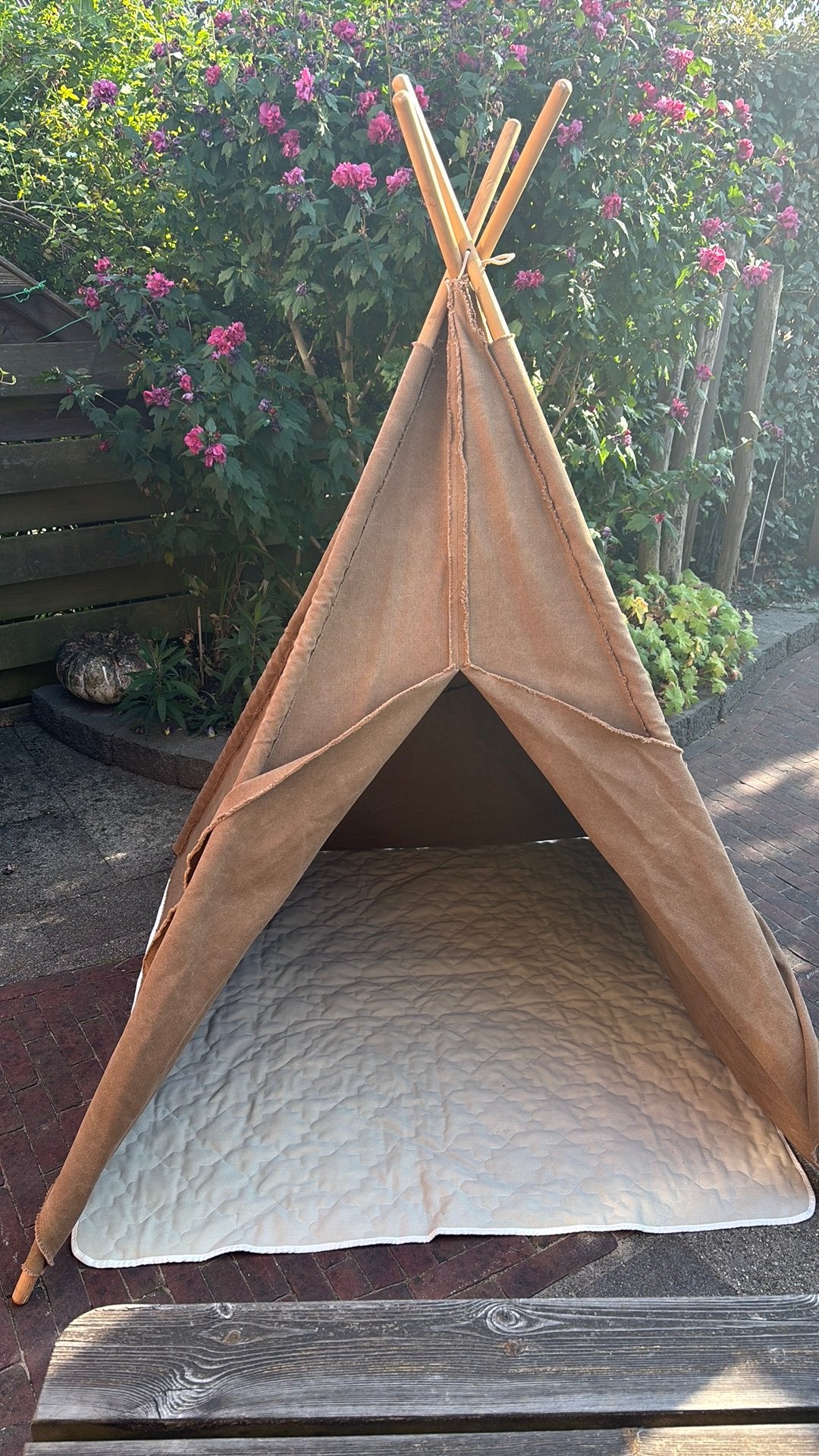 Sunny Indian Teepee tent, Ophalen, Gebruikt, Hout