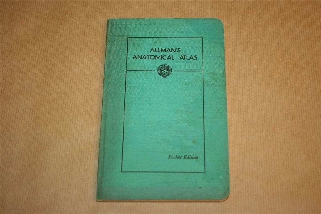 Allmans Anatomical Atlas — Kleurenplaten Vintage 1939, Ophalen of Verzenden, Gelezen, Natuurwetenschap