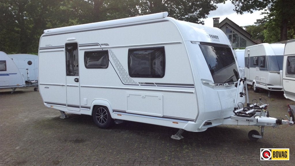 Fendt Bianco Activ 465 SGE Met Mover & Thule luifel, Caravans en Kamperen, Caravans, Fendt, Overige typen, Overige, Tot en met 3