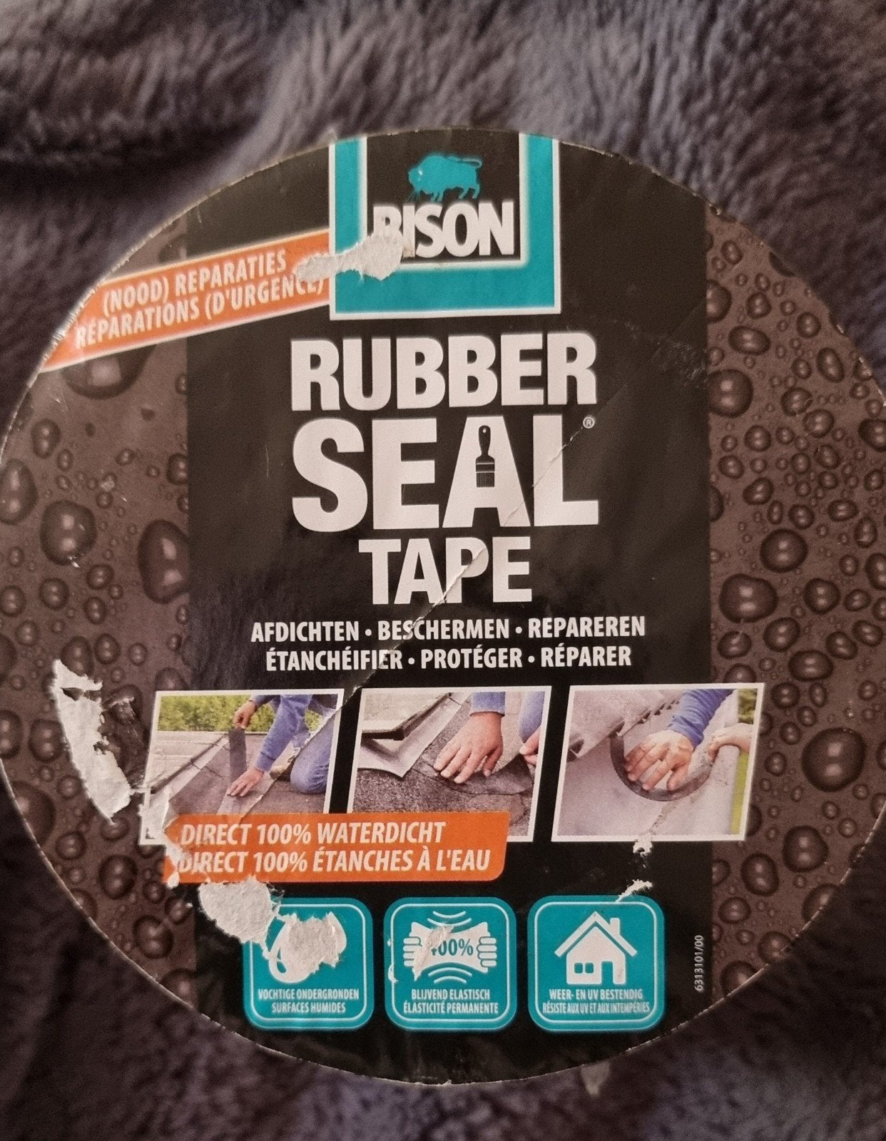 Bison Rubber Seal Tape - Nieuw en Waterdicht, Doe-het-zelf en Verbouw, Ophalen, Nieuw, Overige materialen