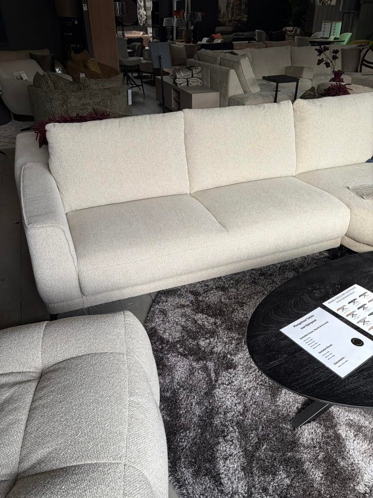 Ronde Japandi loungebank direct uit voorraad leverbaar!, Huis en Inrichting, Banken | Sofa's en Chaises Longues, Ophalen of Verzenden