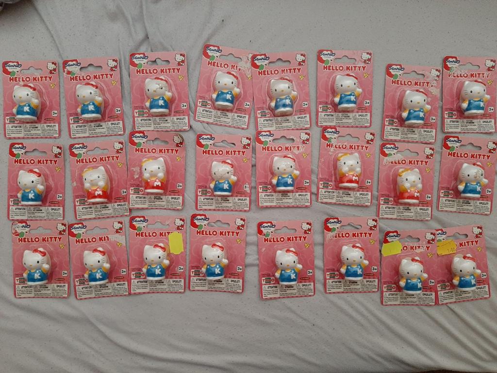24 Hello Kitty figuurtjes - Nieuw in verpakking, Verzamelen, Poppetjes en Figuurtjes, Ophalen of Verzenden, Nieuw