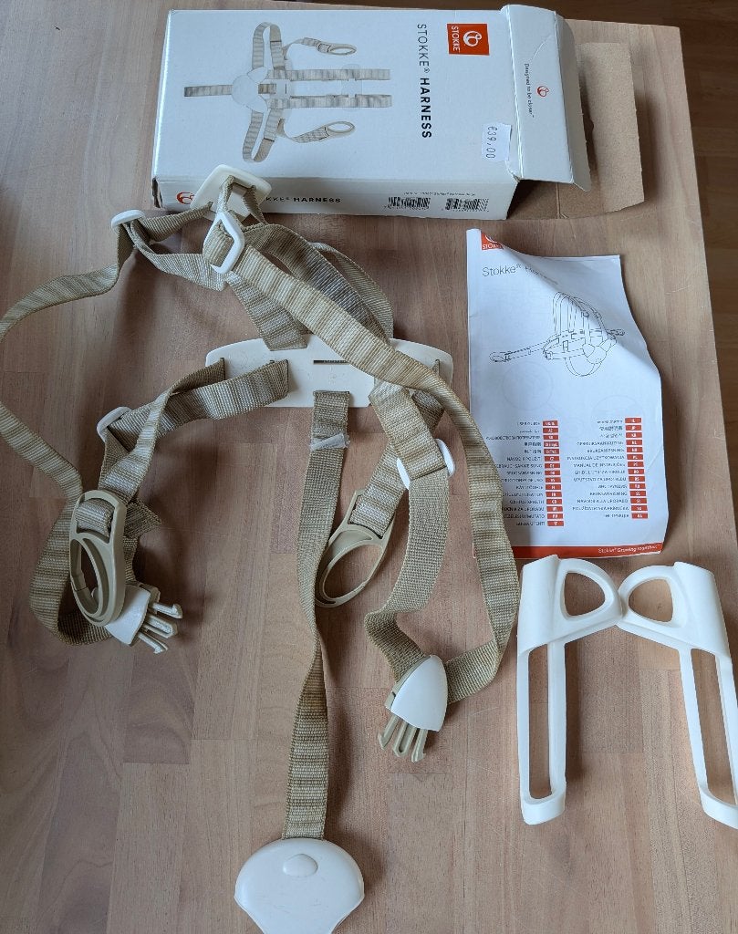 Stokke Tripp Trapp Harnas, Ophalen of Verzenden, Gebruikt, Overige typen, Gordel(s)