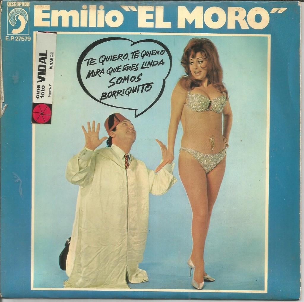Emilio "El Moro" – Te Quiero, Te Quiero (EP 1972), Latin en Salsa, Gebruikt, 7 inch, Ophalen of Verzenden