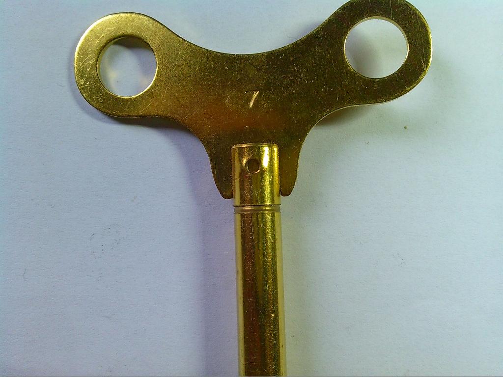 KLOKSLEUTEL NR 7, Antiek en Kunst, Antiek | Klokken, Ophalen of Verzenden