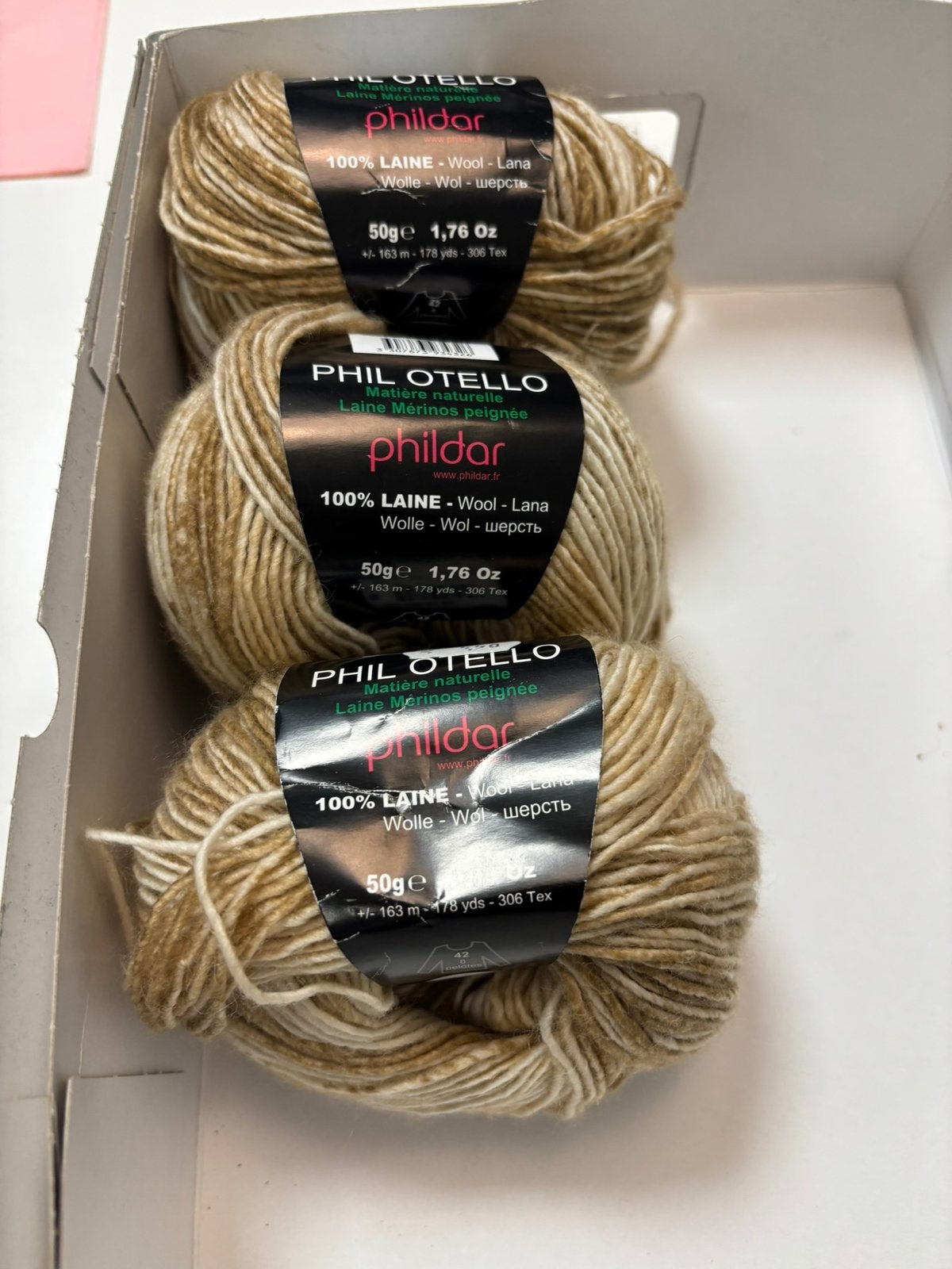 OPRUIMING Phildar Otello in 2 kleuren, Breien of Haken, Breekamp 5, Nieuw, Ophalen of Verzenden