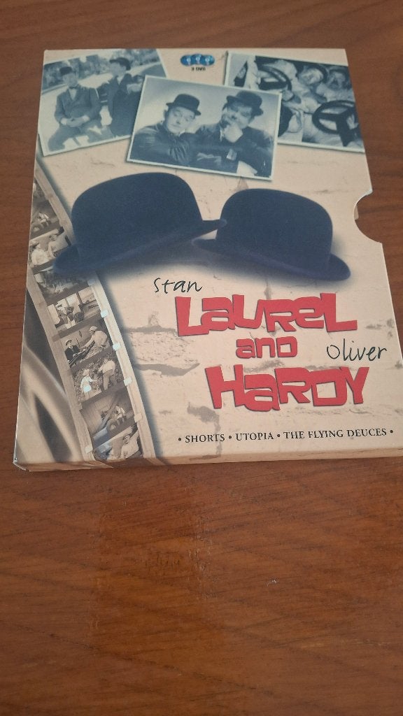 Dvd laurel and Hardy, Alle leeftijden, Ophalen of Verzenden, Gebruikt, Actiekomedie