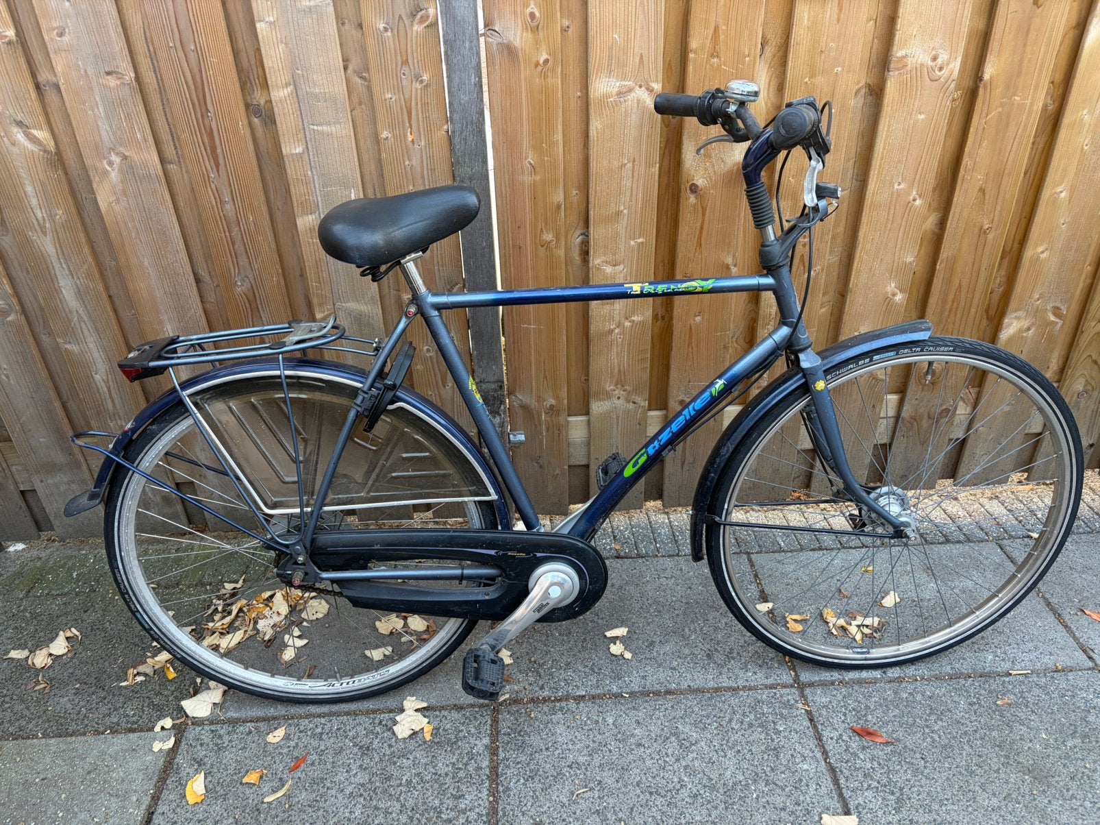 Gazelle herenfiets / stationsfiets framemaat 57 cm 5 versnel, Fietsen en Brommers, Ophalen, Gebruikt, Versnellingen, 57 tot 61 cm