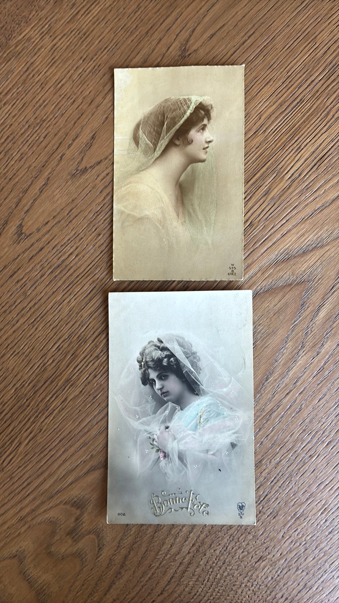 8 fotoportretkaarten vrouw., Ophalen of Verzenden, Voor 1920, Overige thema's