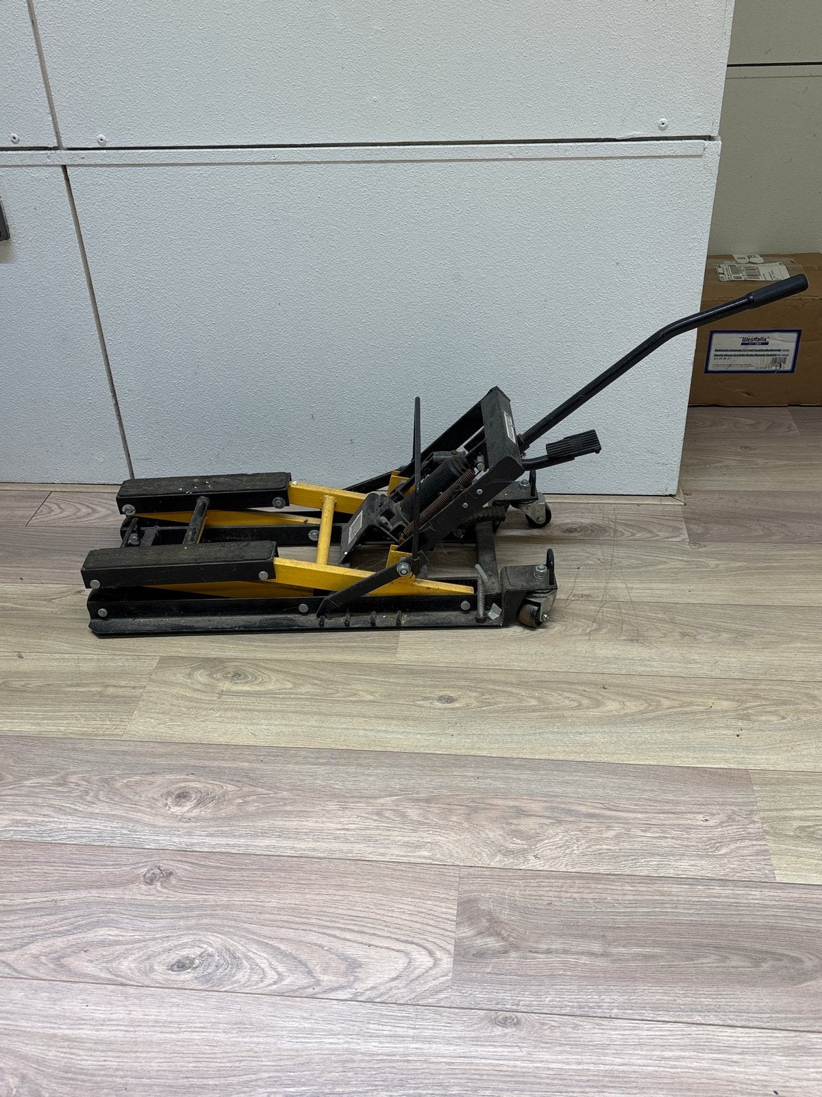 Motorfiets Krik - Hydraulisch - 1500 LBS, Auto diversen, Krikken, Ophalen, Gebruikt, Krik, Europa