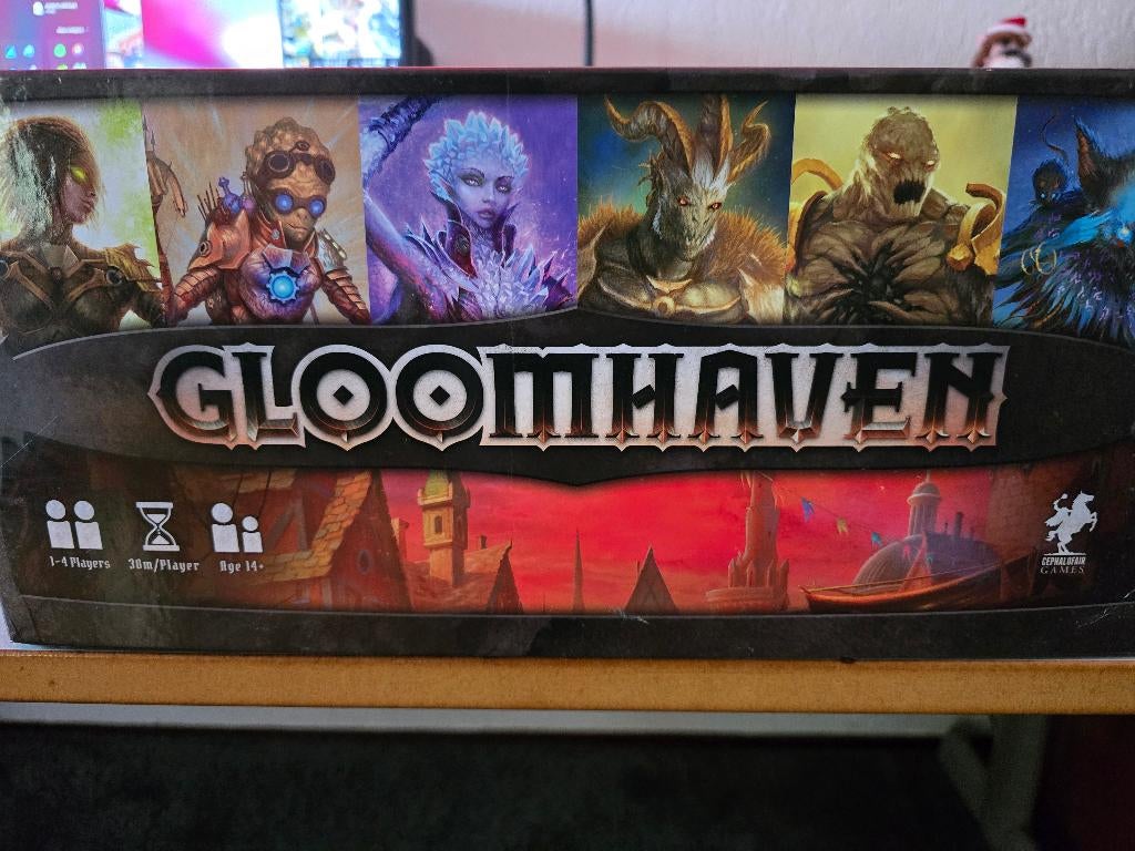 Gloomhaven 2e print, Hobby en Vrije tijd, Gezelschapsspellen | Bordspellen, Een of twee spelers, Ophalen of Verzenden, Zo goed als nieuw
