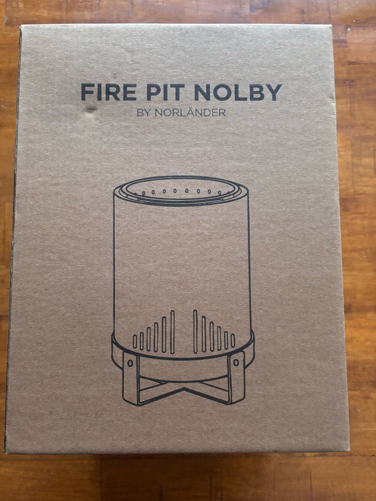 Nieuwe gezellige Fire Pit Nolby by Norländer, Ophalen, Nieuw, Vuurkorf