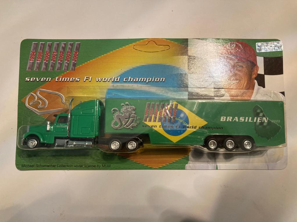 Michael Schumacher truck brasilian 2005, Ophalen of Verzenden, Nieuw, Formule 1