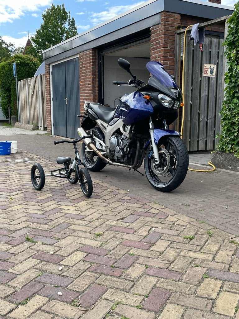 Yamaha TDM900 blauw, Motoren, 2 cilinders, 897 cc, Motorrijbewijs A, Gebruikt