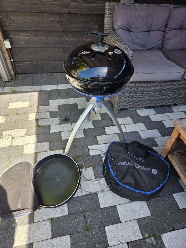 Cadac Grillo Chef 2 - Compacte en complete gasbarbecue, Ophalen, Gebruikt, Cadac